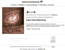 Tablet Screenshot of motorhand.de